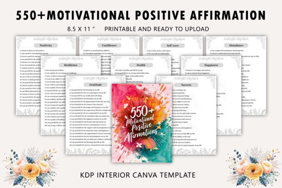 550 Motivational Positive Affirmation: A Strategic Tool for Personal and Professional Growth