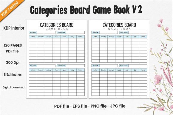 Categories Board Game Book Graphic: A Comprehensive Overview