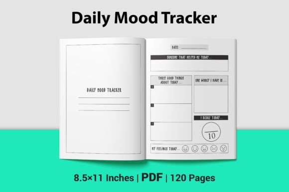 Daily Mood Tracker for Personal Growth and Mental Wellbeing