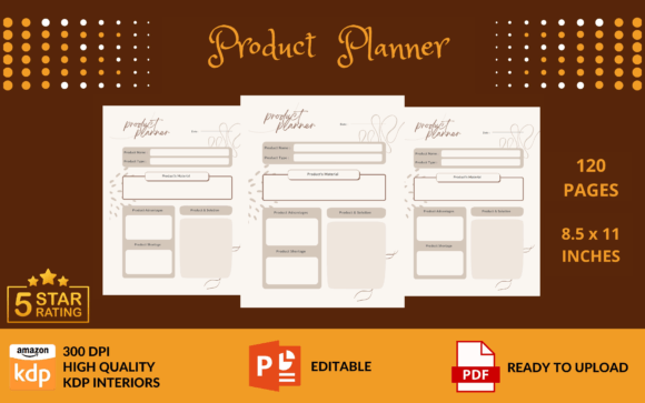 Daily Product Planner KDP Interior: A Powerful Tool for Creative Entrepreneurs