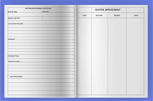 Doctor Appointment Book Interior for KDP: A Practical Solution for Modern Professionals