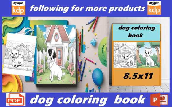 Dog Coloring Pages Farm Animal Fun: A Creative Activity for Young Artists