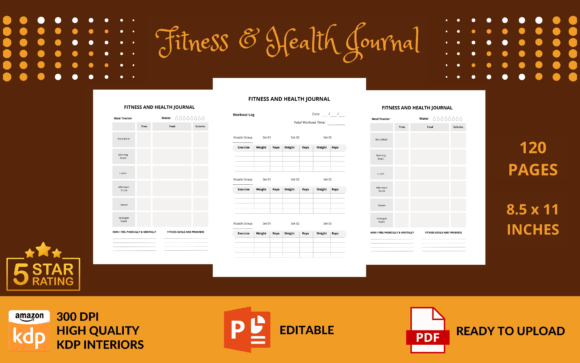 Fitness Health Journal KDP Interior: A Practical Resource for Content Creators and Publishers