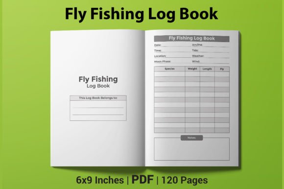 Fly Fishing Log Book KDP Interior