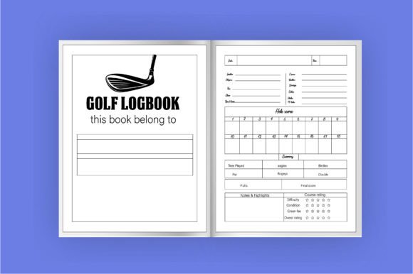 GOLF LOGBOOK GOLFJOURNAL KDP: A Practical Tool for Golf Enthusiasts and Content Creators