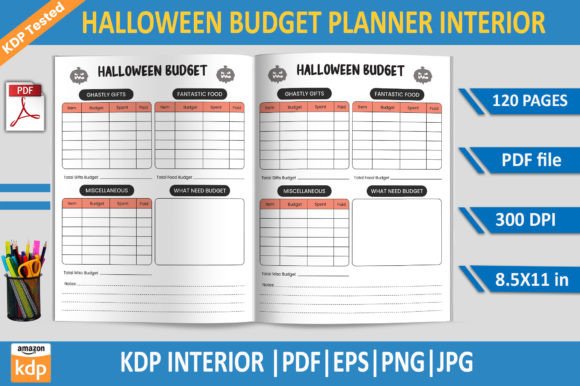 Halloween Budget Planner KDP Interior: A Complete Guide for Creators and Sellers