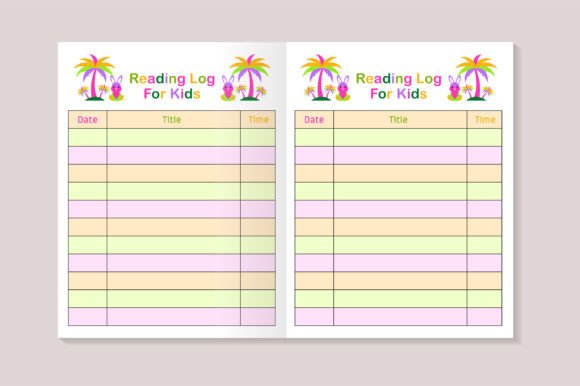 Kids Reading Log Chart KDP Interior: A Must-Have for Educators and Parents