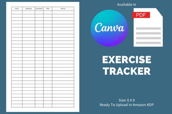 Maximize Your Earnings with an Exercise Tracker KDP Template