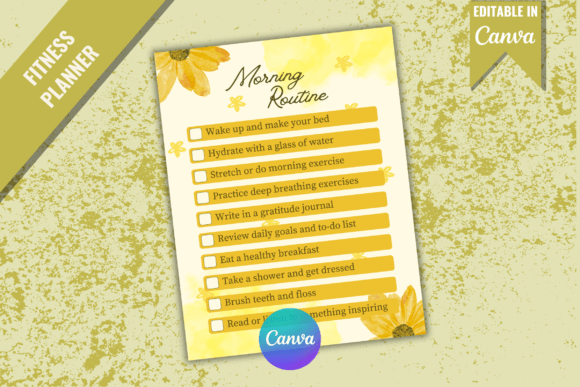 Printable Morning Routine Checklist for a Productive Start