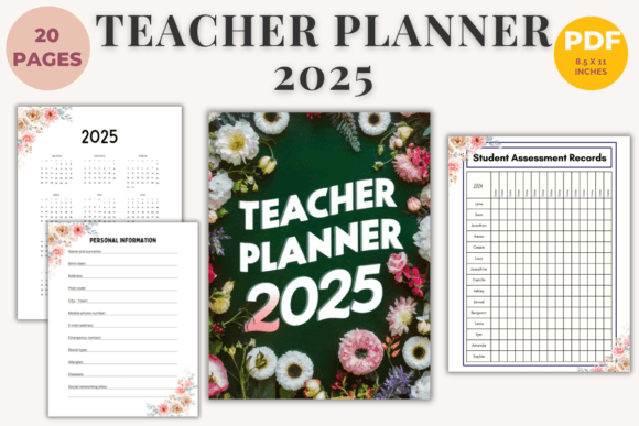 📘 Teacher Planner 2025 📘